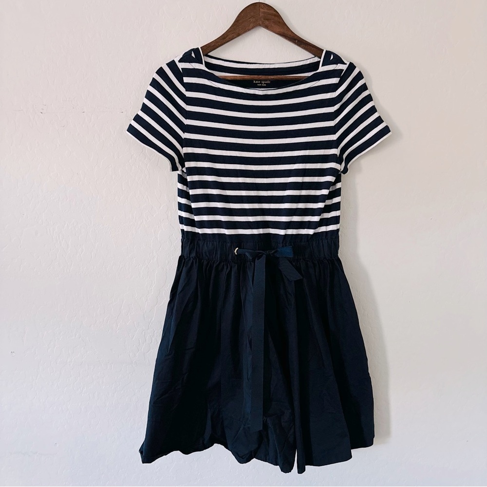 Kate Spade Navy White Striped Women’s Dress Size Small